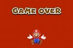 Super Mario Game Over Screens