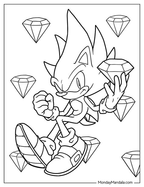 Super Sonic Color Page