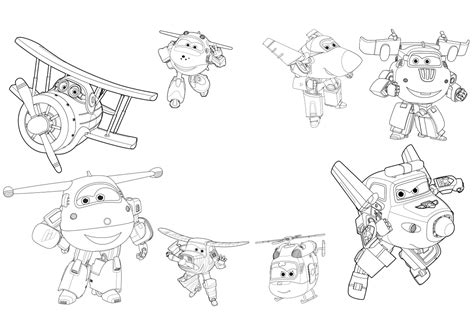 Super Wing Coloring Pages
