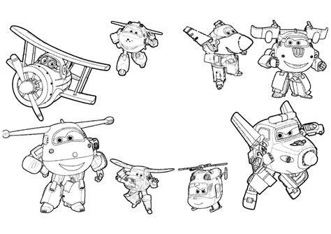 Super Wings Coloring