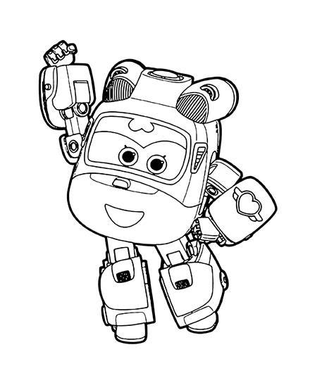 Super Wings Coloring Pages
