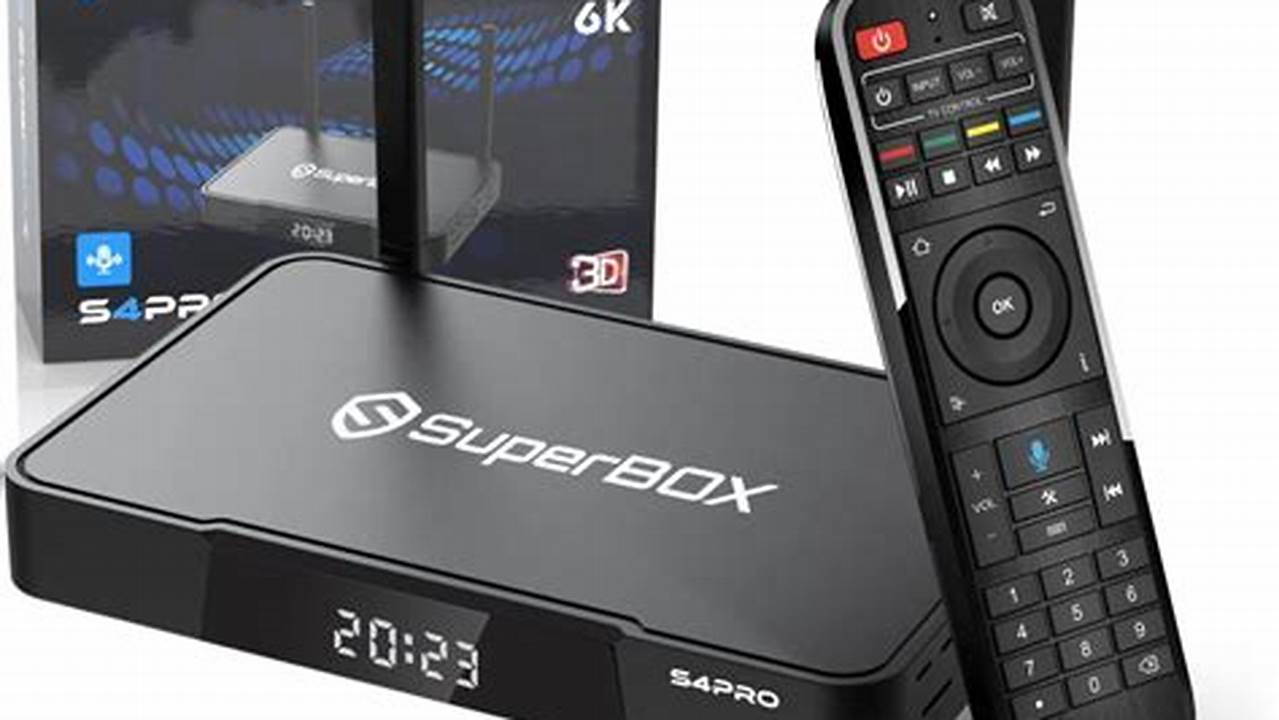 Superbox S4 Pro 2024 Tv Box