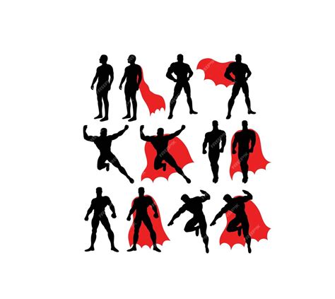 Download Superhero Silhouettes For Crafts