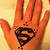 Superman Henna Tattoo