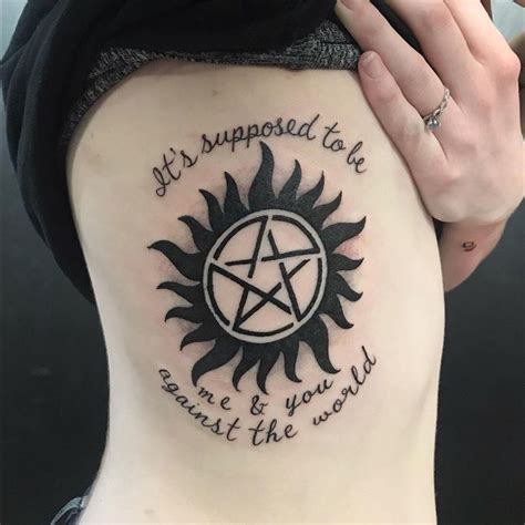 35+ Best Supernatural Tattoo Designs Protect Yourself