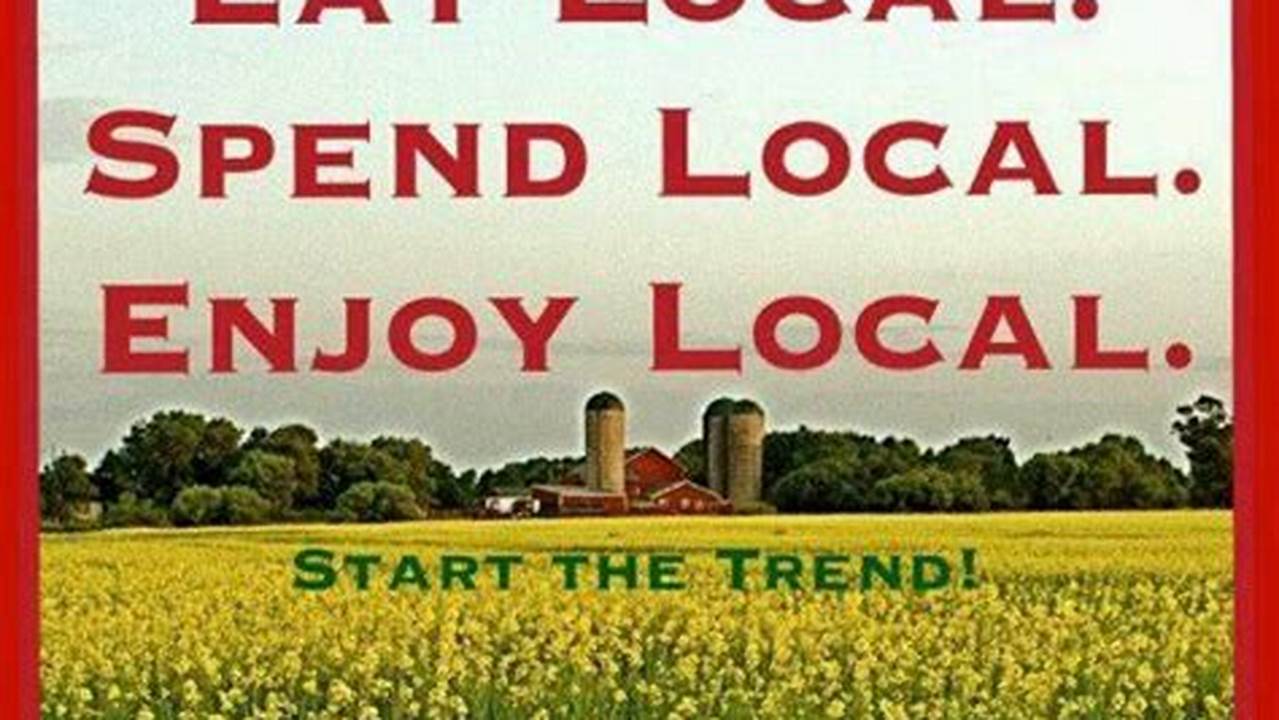 Support Local Businesses, Farm Store