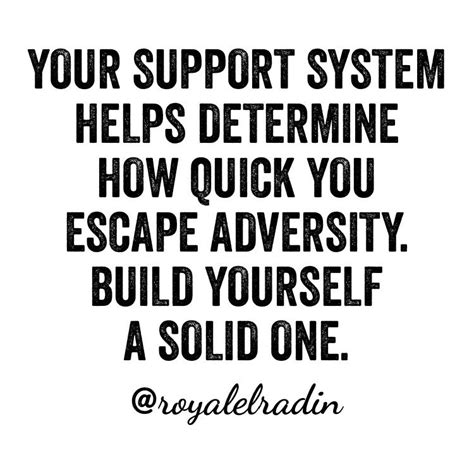 Support System Adversity