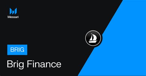 Support with Brig Finance