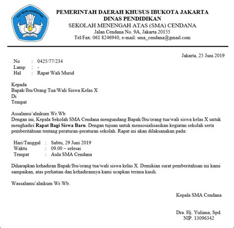 Surat Resmi Doc