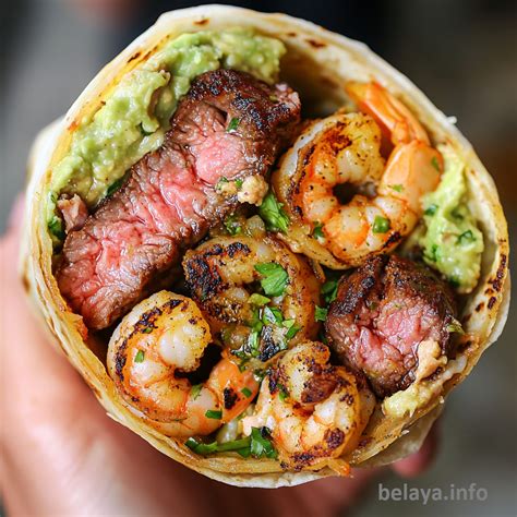 Surf and Turf Burrito Recipe