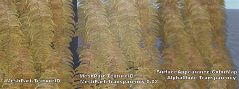 Surface Appearance transparency fuzzing textures - Studio Bugs 