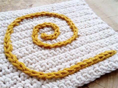 Surface Crochet Embroidery