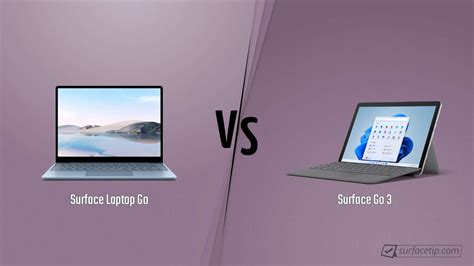 Surface Laptop Go vs Surface Laptop 3: tech specs