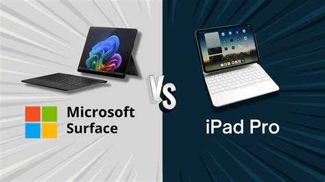 Surface Pro 9 vs iPad Pro: Performance