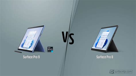 Surface Pro 9 vs. Surface Pro 8: Display