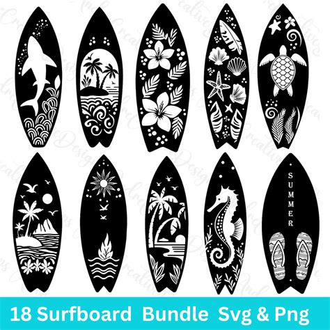Riding the Waves in Style: Discover the Best Surfing SVG Designs!