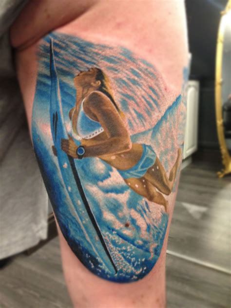 90 Surf Tattoos For Men Oceanic Design Ideas Surf