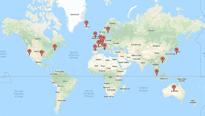 Surfshark server locations