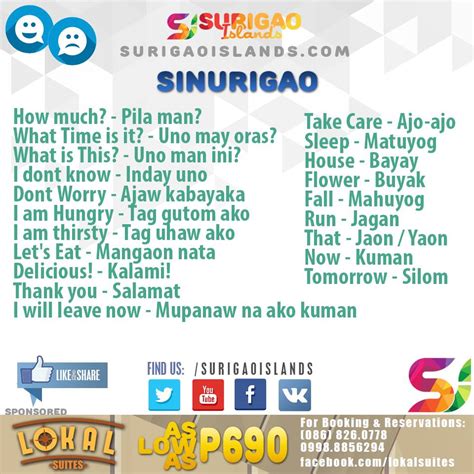 Surigaonon Words