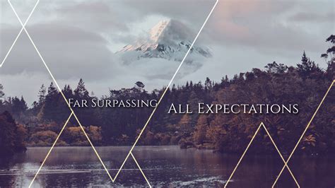 Surpassing All Expectations