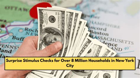 Surprise Stimulus Check New York