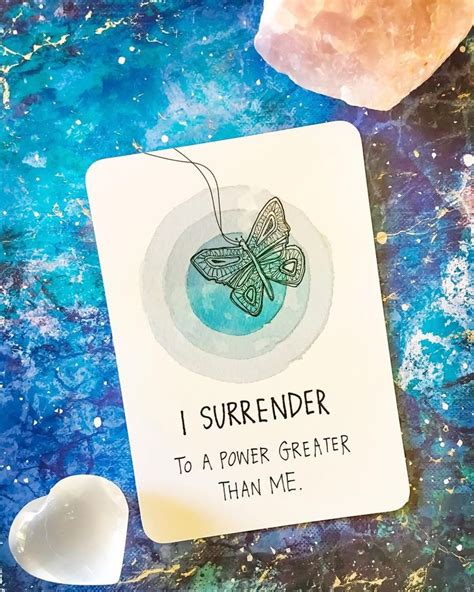 Surrender to a Higher Power