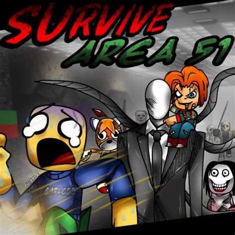 Survive ANIME in Area 51 - Roblox