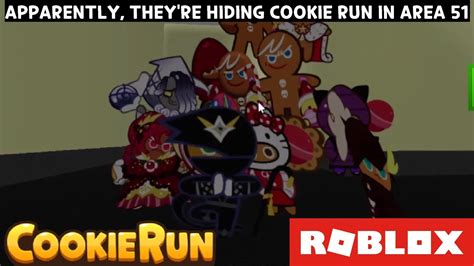 Survive Cookie Run in Area 51 - Roblox