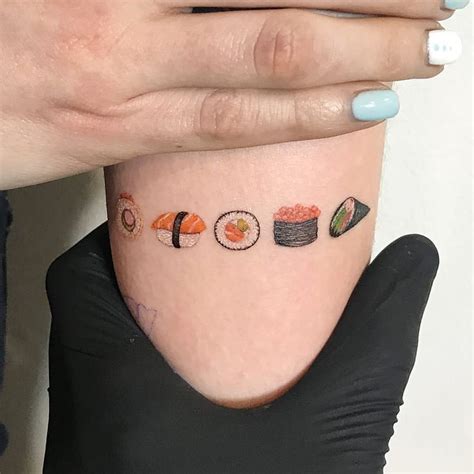 23 Mouthwatering Sushi Tattoos Tattoo designs men, New