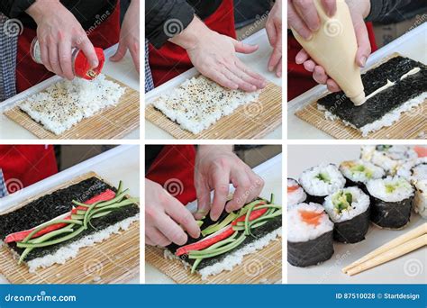 Sushi Class Preparation