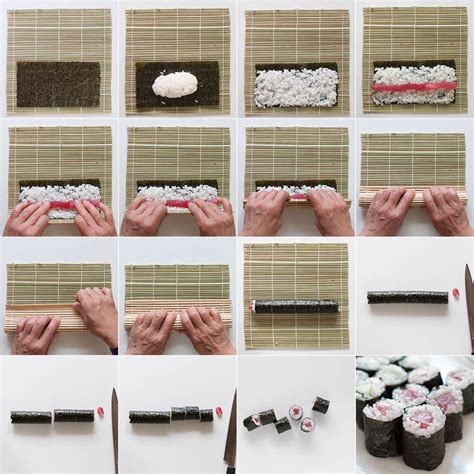 Sushi Making Steps