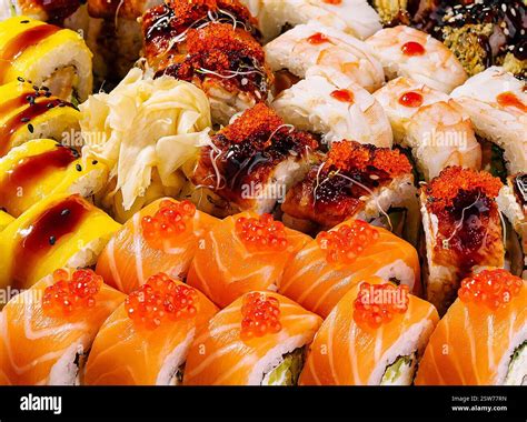 Sushi Platter Close Up