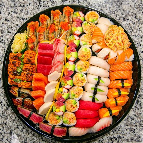 Sushi platter