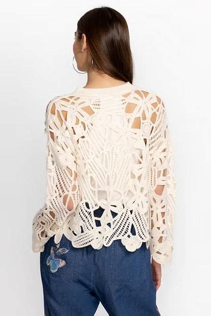 Susie Crochet Pullover