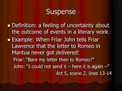 A Thrilling Illusion: Unraveling the Definition of Suspense in Literature