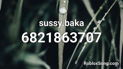 Sussy Baka Roblox ID
