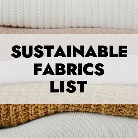 Sustainable Fabrics by Robin Rains