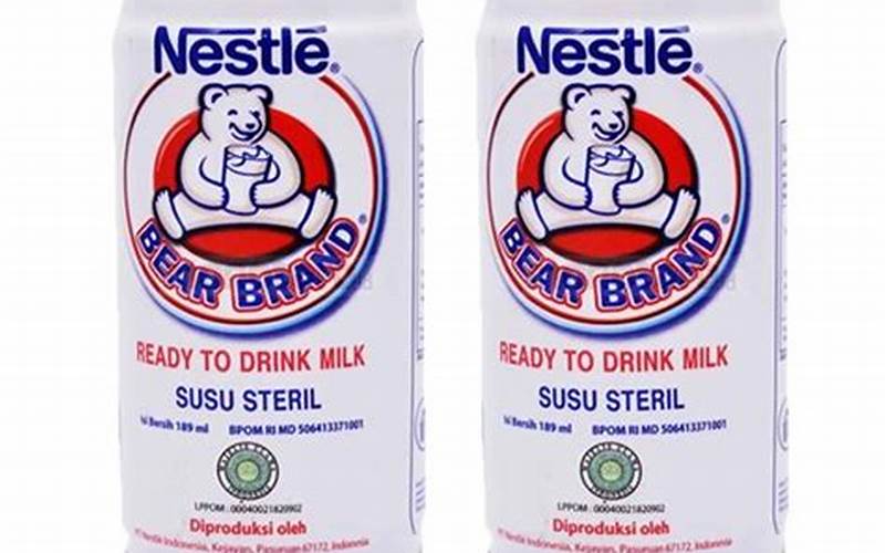 Susu Beruang Sebagai Bahan Masakan
