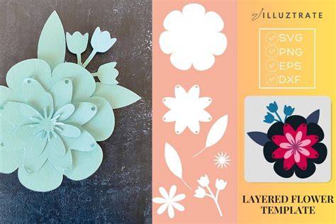 Unleash Your Inner Creativity with Stunning 3D Flower SVGs