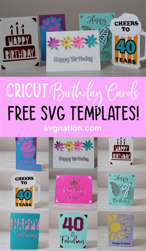 Unleash your creativity with personalized SVG birthday cards that amaze your loved ones!