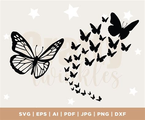 Flutter into the World of Elegance with Stunningly Crafted SVG Butterflies