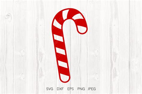 Sweeten Your Holidays with SVG Candy Cane: Add Festive Charm to Your Designs!