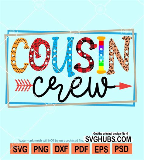 Unraveling the Wonders of SVG Cousin Crew: Join the Ultimate Visual Revolution