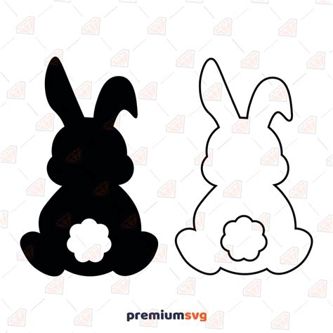 Spring into Festivity with an Adorable SVG Easter Bunny: Hopping your Way to Fun and Creativity!