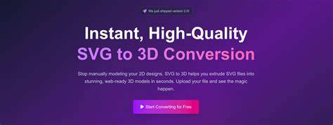 Unleash the Power of Your Creativity with Effortless 3D Designs: Transform Your Ideas with the New SVG Export Feature!