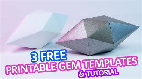 Unleash Your Creativity: Transform Your Origami Gems into Stunning 3D Art with Our Premium SVG Files!