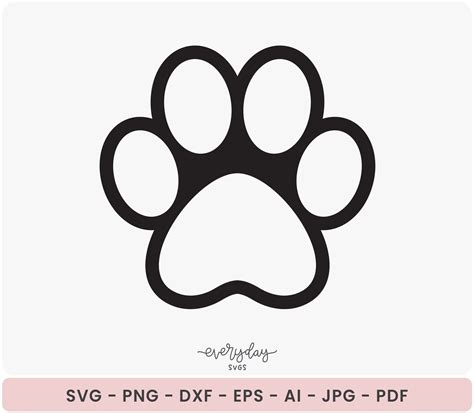 Step up your branding game with the versatile SVG paw print icon