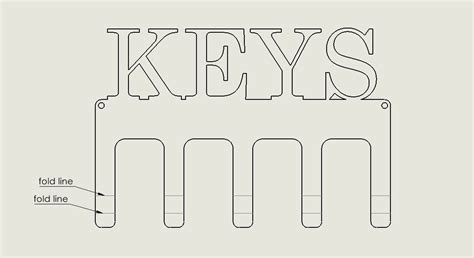 Download Svg keychain holder Files DXF Files
