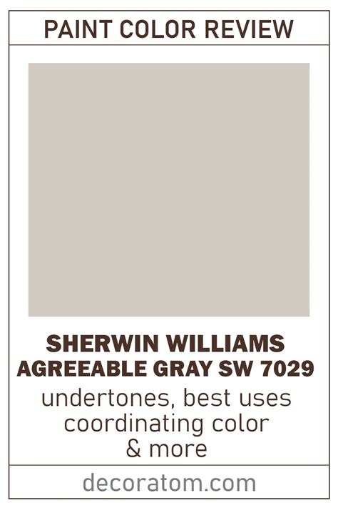 Boost Your Décor with SW 7029: A Timeless Neutral Shade
