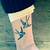 Swallow Bird Tattoo On Wrist